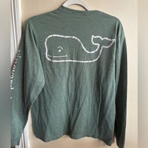 Men’s SMALL: Vineyard Vines Green Long Sleeve Shirt